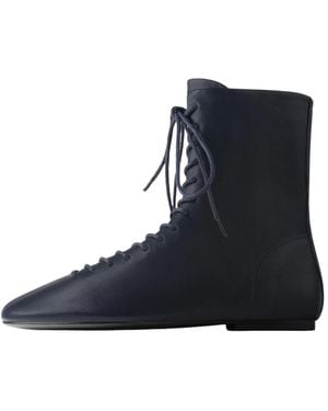 L37 Schnürstiefel - Blau