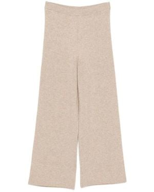iBlues Cropped Trousers - Natural