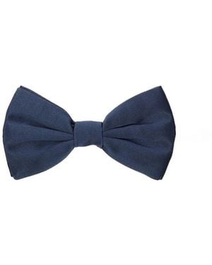 Dolce & Gabbana Seidenfliege - Blau