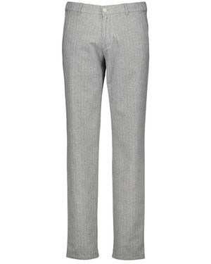 North84 Slim-Fit Trousers - Grey