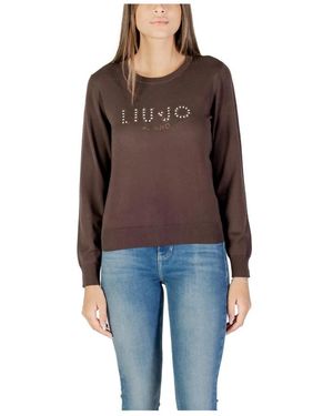 Liu Jo Round-Neck Knitwear - Bruin