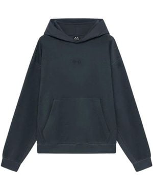 Oakley Hoodies & Sweatvesten ,Grijs ,Katoen Dual Jersey Hoodie - Blauw