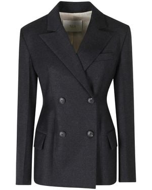 Tela Jassen ,Zwart ,Wol Florence Jacket