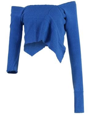TALIA BYRE Round-Neck Knitwear - Blue