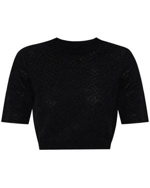 Givenchy Round-Neck Knitwear - Zwart