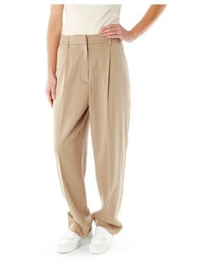 Munthe Wide Trousers - Natural