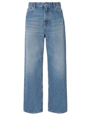 Fendi Jeans ,Blauw ,Denim Denim Relaxed Jeans