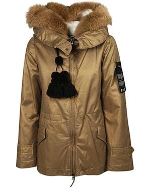 Peuterey Faux Fur & Shearling Jackets - Brown