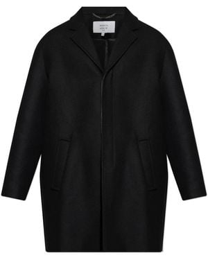 Maison Kitsuné Single-Breasted Coats - Black