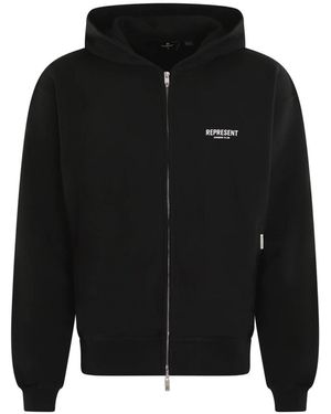 Represent Zip-Throughs - Black