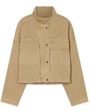 Closed Light Jackets - Natural