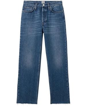 TOTEME Klassische Geschnittene Denim Hose - Blau
