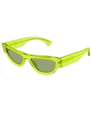 Gucci Cat-Eye Zonnebril - Geel