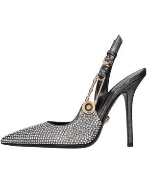 Versace Mit Absatz Silber - Grau