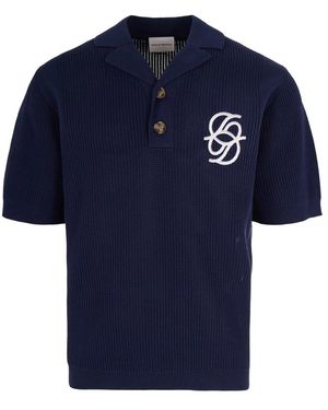 Drole de Monsieur Polo Shirts - Blue