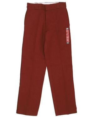 Dickies Straight Pants - Red