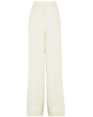 MVP WARDROBE Wide Trousers - Bianco