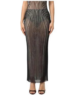 Jean Paul Gaultier Maxi Skirts - Zwart
