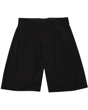 J.L-A.L Korte Broeken ,Zwart ,Katoen Casual Shorts
