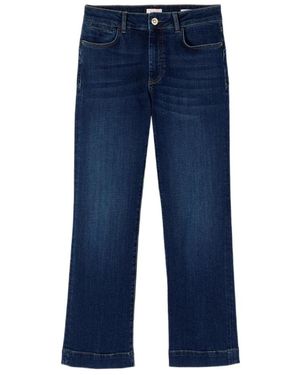 Oltre Cropped Jeans - Azul