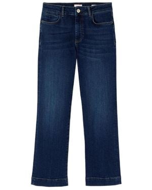 Oltre Cropped Jeans - Blu
