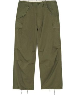 Denimist Straight Trousers - Green