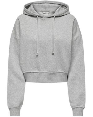 ONLY Hoodies - Gris