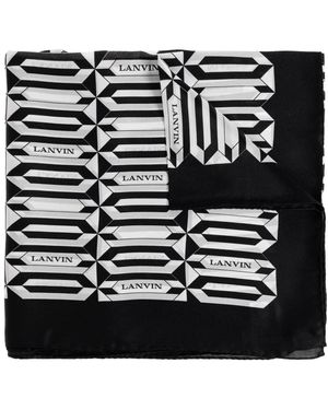 Lanvin Silky Scarves - Nero