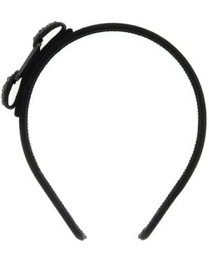 Ferragamo Vara Schleifen-Haarband - Schwarz
