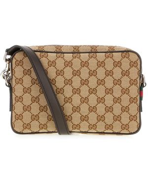 Gucci Cross Body Bags - Metallic