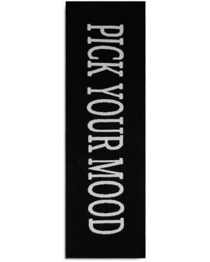 Alberta Ferretti Winter Scarves - Black