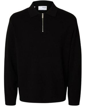 SELECTED Polo Shirts - Noir