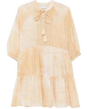Ermanno Scervino Short Dresses - Natural