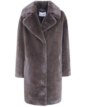 Stand Studio Faux Fur & Shearling Jackets - Gris