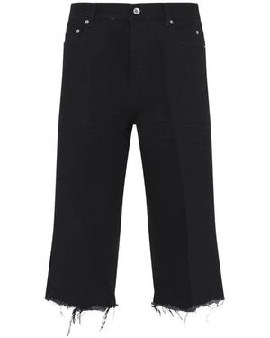 Rick Owens Cropped Jeans - Negro
