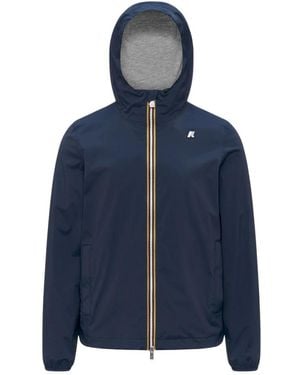 K-Way Jack Stretch Nylon Jersey - Blauw