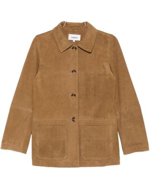 Ba&sh Jassen ,Bruin ,Leer Outerwear - Naturel