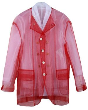 Comme des Garçons Blazers - Rojo
