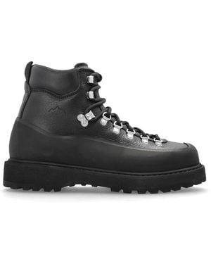 Diemme Lace-Up Boots - Black