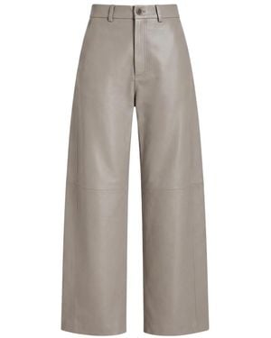 Alysi 266102A6053Gr Lederhose - Grau