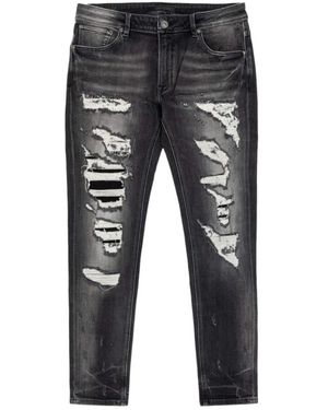 Gianni Lupo Slim-Fit Jeans - Gris