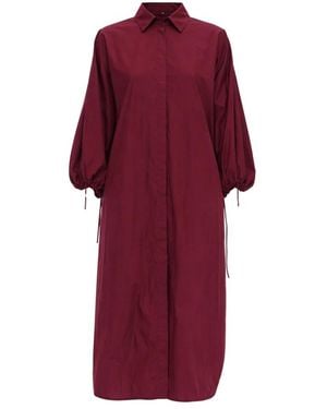 MEIMEIJ Shirt Dresses - Red