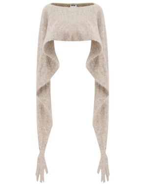 Moschino Capes - Natural