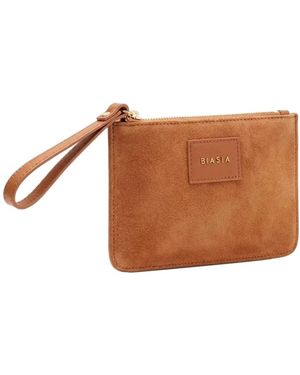 BIASIA Clutches - Marron