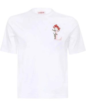 Lanvin T-Shirts - Bianco