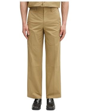 Helmut Lang Broeken ,Groen ,Katoen Field Carpenter Pants - Naturel