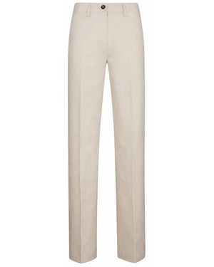 Nine:inthe:morning Straight Trousers - Natural