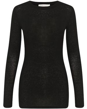 Karen By Simonsen Long Sleeve T-Shirts - Black