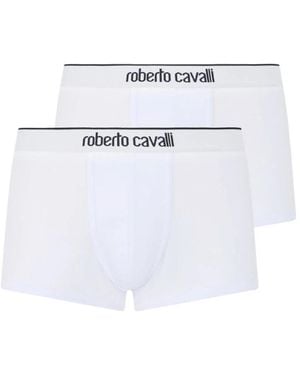 Roberto Cavalli Bottoms - White