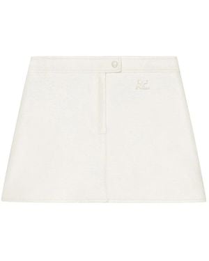 Courreges Short Skirts - White